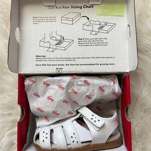 See Kai Run White Gloria Sandals for Kids